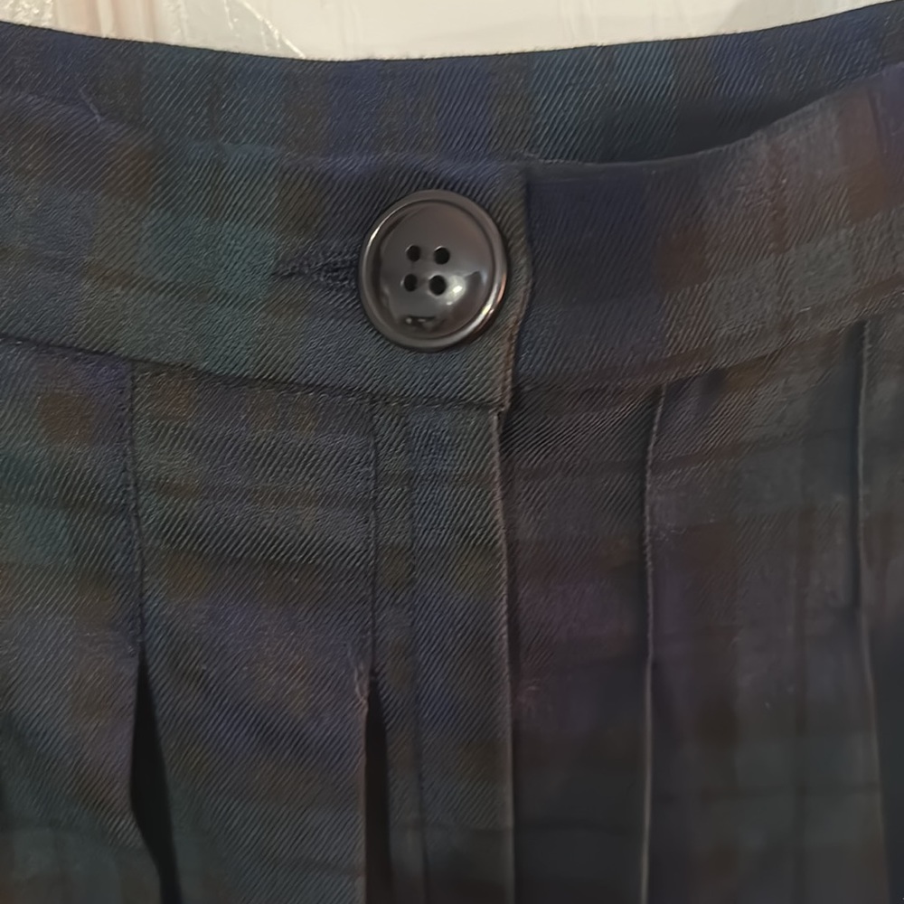 NWT Collectif Daria Blackwatch Pleated Mini Skirt - Picture 8 of 10